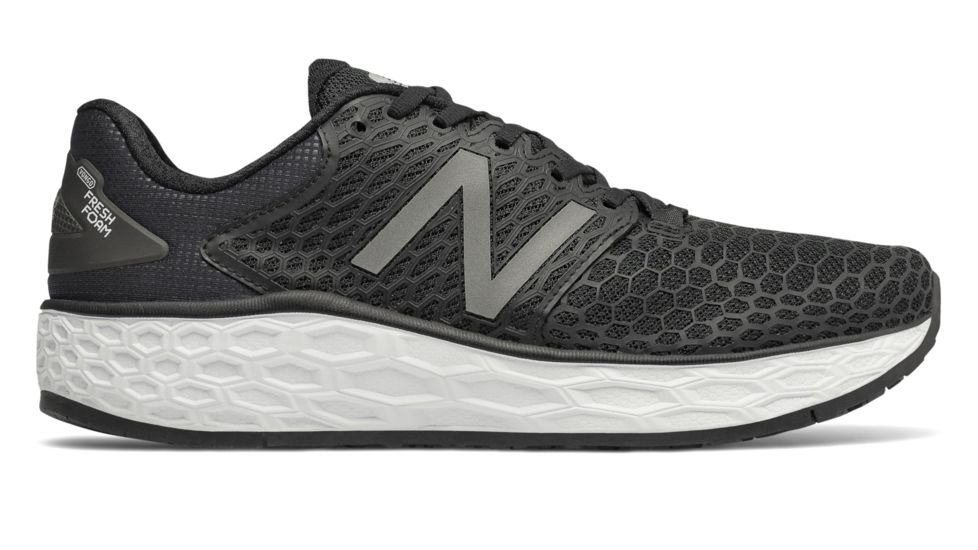 New Balance Fresh Foam Vongo v3 Road Running Shoes - Men's, Black/White, Standard, 10 US, MVNGOBK3 D 10