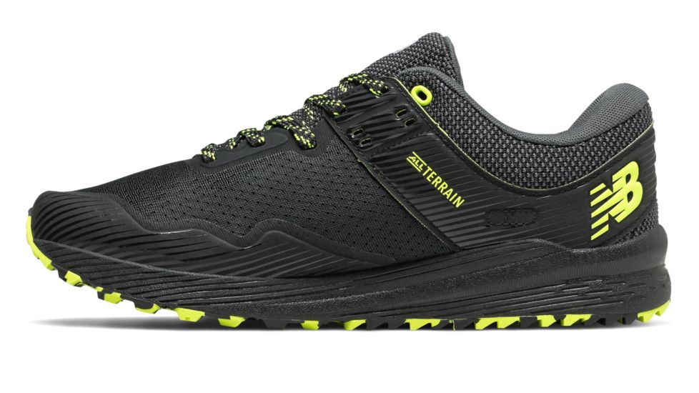 New Balance Fuelcore Nitrel Trail v2 Trail Running Shoes - Men's, Black/Magnet/Hi-Lite, Standard, 9.5 US, MTNTRLB2 D 095