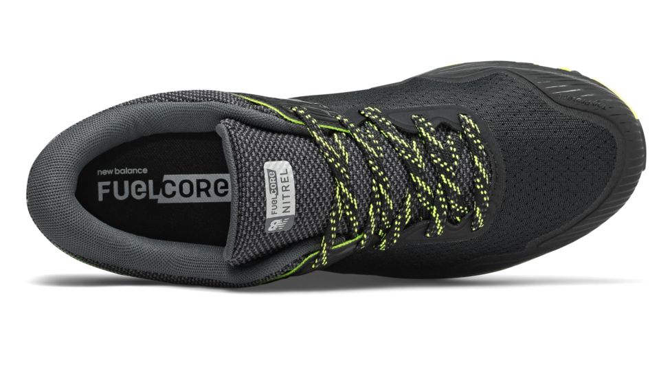 New Balance Fuelcore Nitrel Trail v2 Trail Running Shoes - Men's, Black/Magnet/Hi-Lite, Standard, 9.5 US, MTNTRLB2 D 095