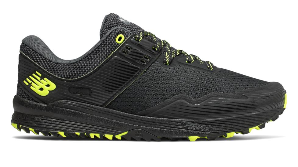 New Balance Fuelcore Nitrel Trail v2 Trail Running Shoes - Men's, Black/Magnet/Hi-Lite, Standard, 9.5 US, MTNTRLB2 D 095
