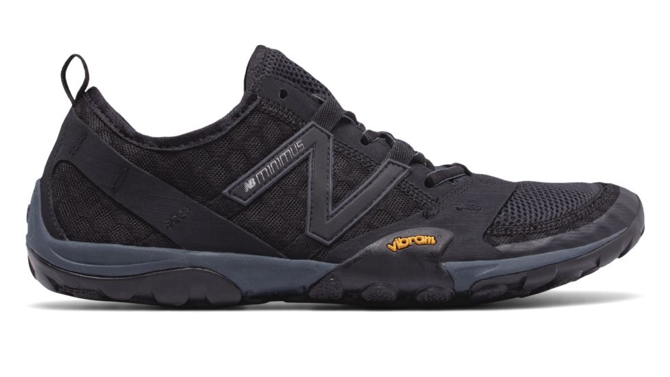 New Balance Minimus 10v1 Trail Running Shoes - Mens, Black/Silver, Medium, 10 US, MT10SB D 10