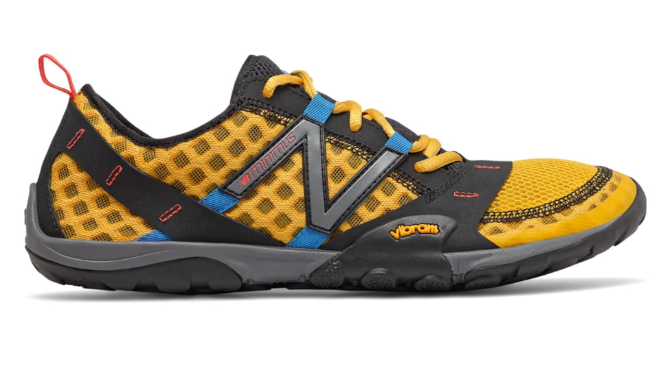 New Balance Minimus T10V1 Trailrunning Shoes - Mens, Varsity Gold/Black, 11.5 US, MT10YY D 115