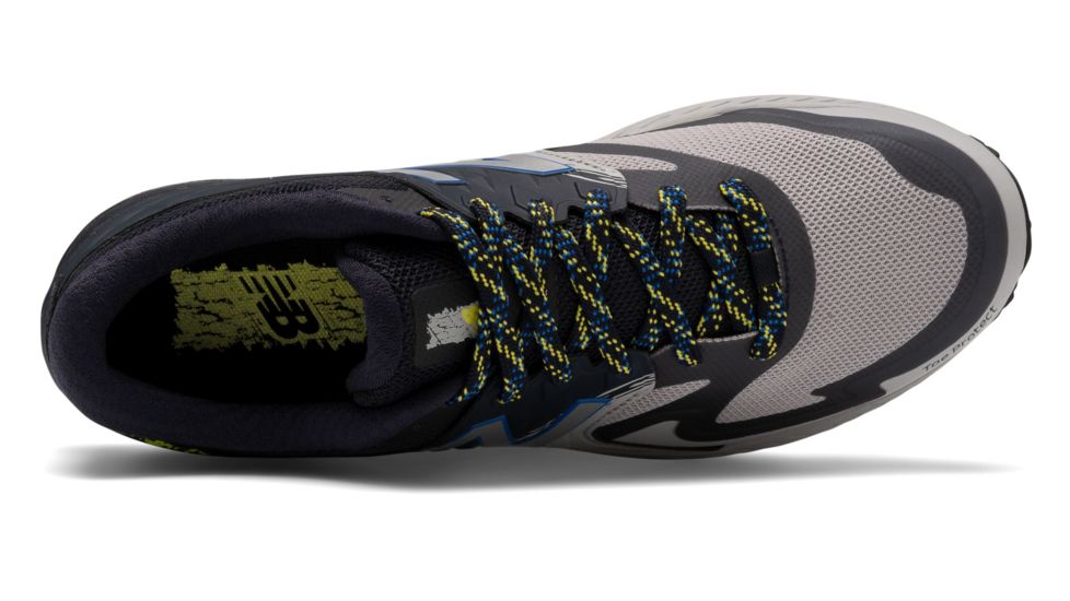 New Balance Summit K.O.M Trail Running Shoes - Mens, Rain Cloud/Eclipse/Sulphur Yellow, Medium, 11.5 US, MTSKOMGN D 115