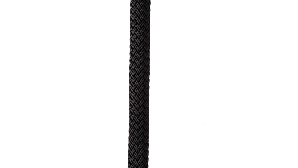 New England Ropes 1/2&quot; X 15' Nylon Double Braid Dock Line - Black 76576