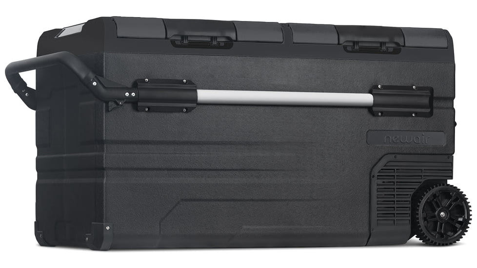 NewAir 115 Qt Portable 12v/24v Electric Fridge/Freezer, Black, NPR122GA00