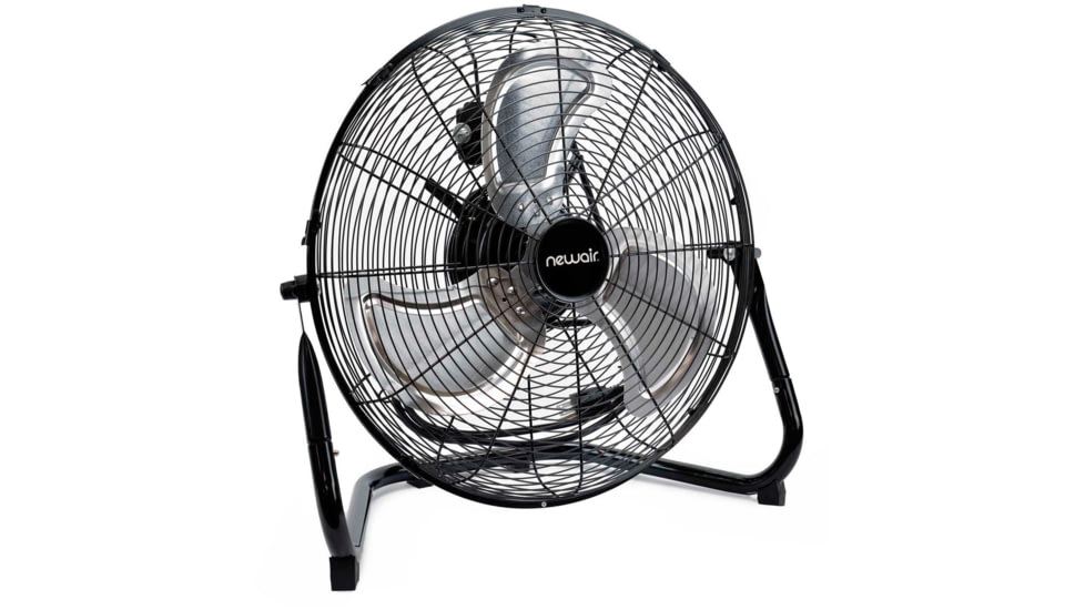 NewAir 18in High Velocity Portable Floor Fan, Black, WindPro18F