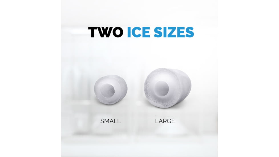 NewAir 26 lbs. Countertop Ice Maker, Black, NIM026MB00