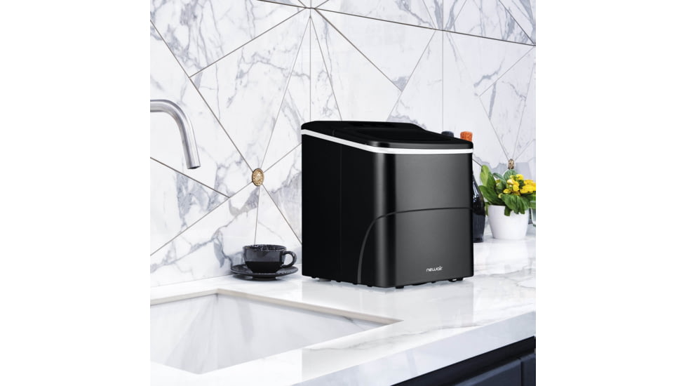 NewAir 26 lbs. Countertop Ice Maker, Black, NIM026MB00