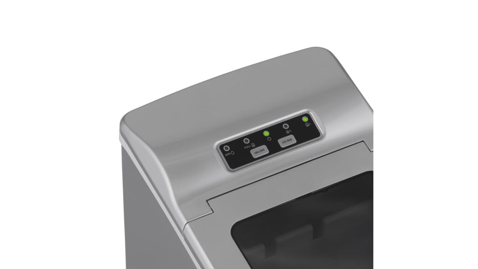 NewAir 26 lbs. Countertop Ice Maker, Stainless Steel, NIM026MS00