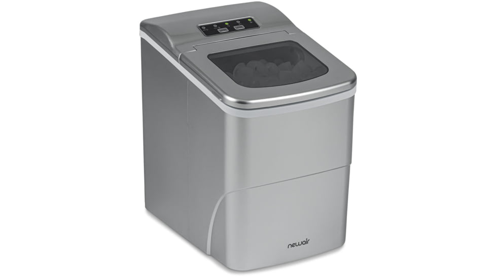 NewAir 26 lbs. Countertop Ice Maker, Stainless Steel, NIM026MS00