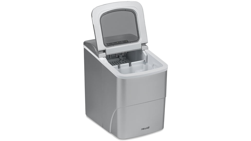 NewAir 26 lbs. Countertop Ice Maker, Stainless Steel, NIM026MS00