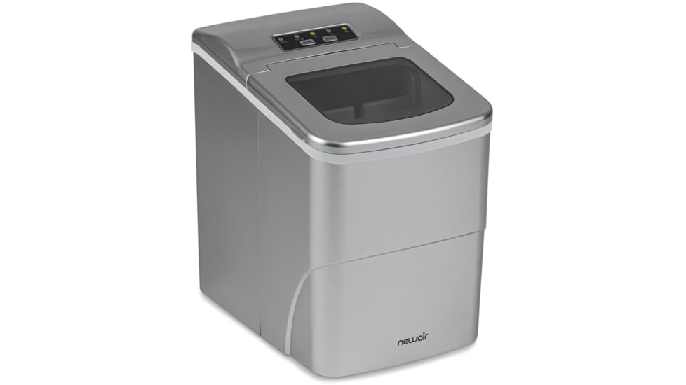 NewAir 26 lbs. Countertop Ice Maker, Stainless Steel, NIM026MS00