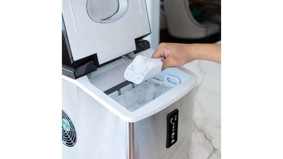 NewAir 28 lbs. Countertop Ice Maker, Multi, AI-100SS