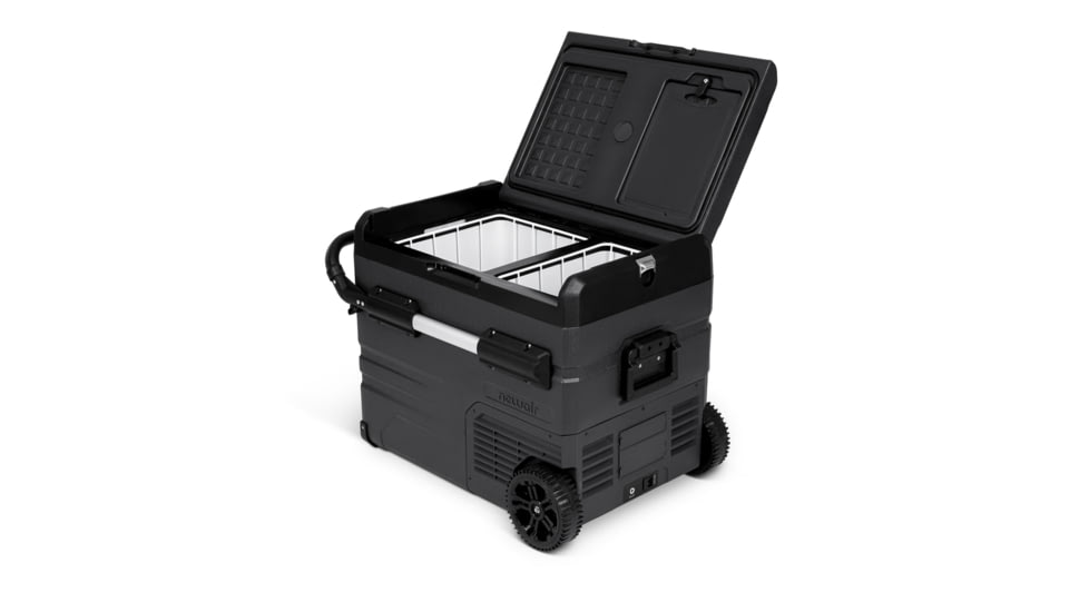 NewAir 48 Qt. Portable 12v/24v Electric Fridge/Freezer, Black, NPR048GA00