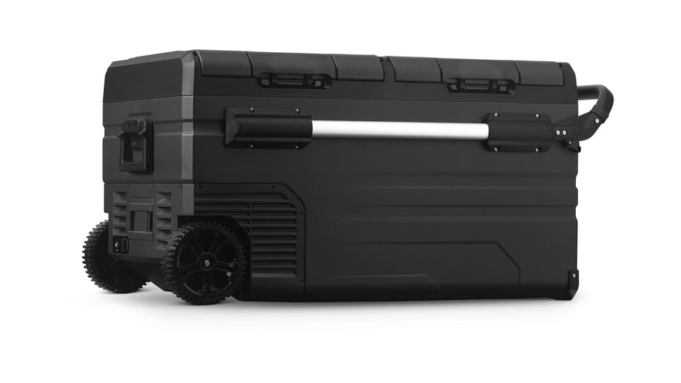 NewAir 80 Qt. Portable 12v/24v Electric Fridge/Freezer, Black, NPR080GA00