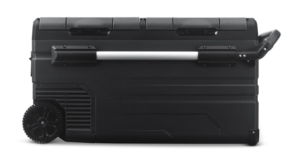 NewAir 80 Qt. Portable 12v/24v Electric Fridge/Freezer, Black, NPR080GA00