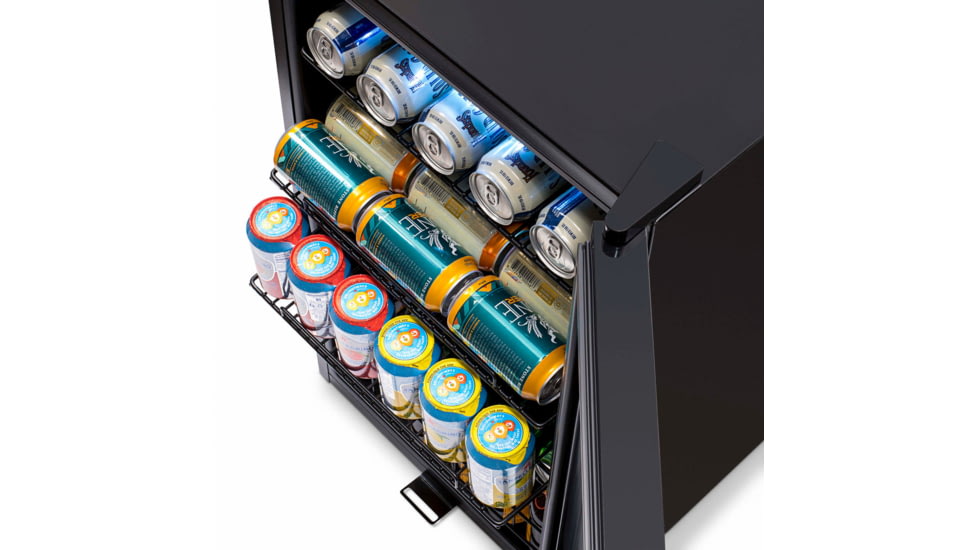 NewAir Can Freestanding Beverage Fridge - 126 Cans, Black, AB-1200B