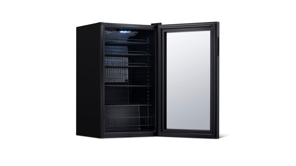 NewAir Can Freestanding Beverage Fridge - 126 Cans, Black, AB-1200B