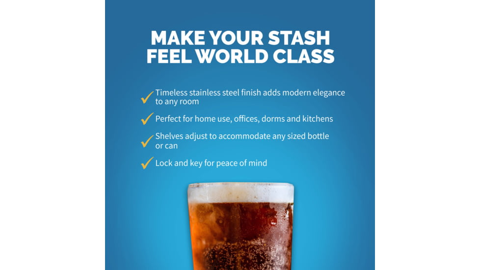 NewAir Can Freestanding Beverage Fridge - 126 Cans, Black, AB-1200B