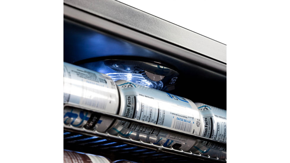 NewAir Can Freestanding Beverage Fridge - 126 Cans, Black, AB-1200B