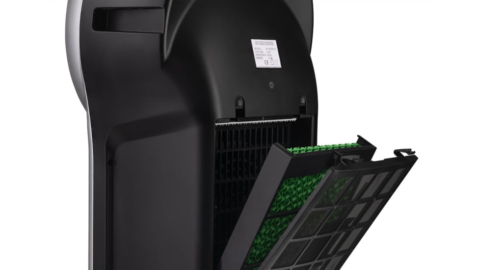 NewAir Evaporative Air Cooler and Portable Cooling Fan, Cools 250 sq ft, Silver, NEC500SI00