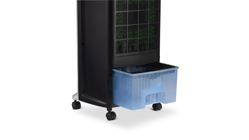 NewAir Evaporative Air Cooler and Portable Cooling Fan, Cools 250 sq ft, Silver, NEC500SI00