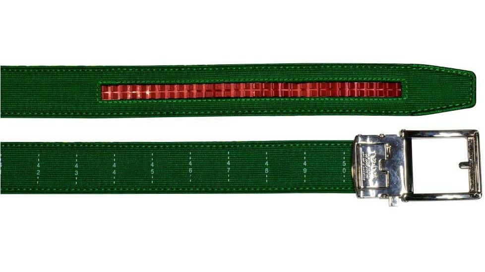 Nexbelt Braided Augusta Golf Belt, Green/White/Yellow, PCD9466