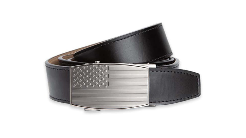 Nexbelt USA Embossed Aston Belt, Black, PCH7721