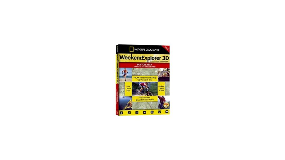 Ngwe 3d -boston,cape Cod, National Geographic, Publisher - National Geographic