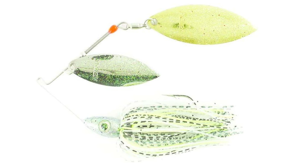 Nichols Lures 06-12 Pulsator Metal Flake Spinnerbait, Bombshell Bass, 1/2oz, 44359