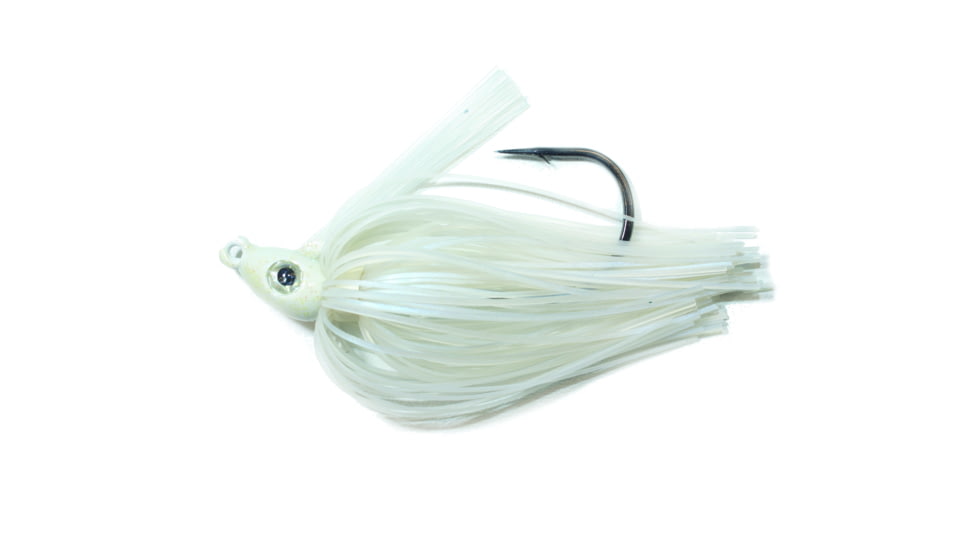 Nichols Lures Saber Swim Jig, 3/8 oz, 5/0 Hook, Blue Shad, SSJ04-38