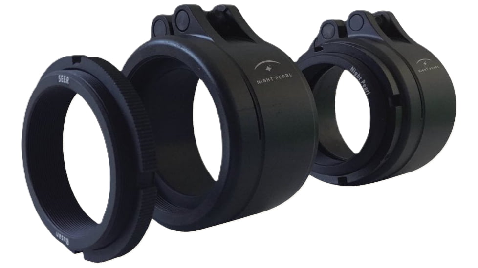 NIGHT PEARL Adapter Set for SEER II - 53mm, Black, 2NPADAPSEERII_53