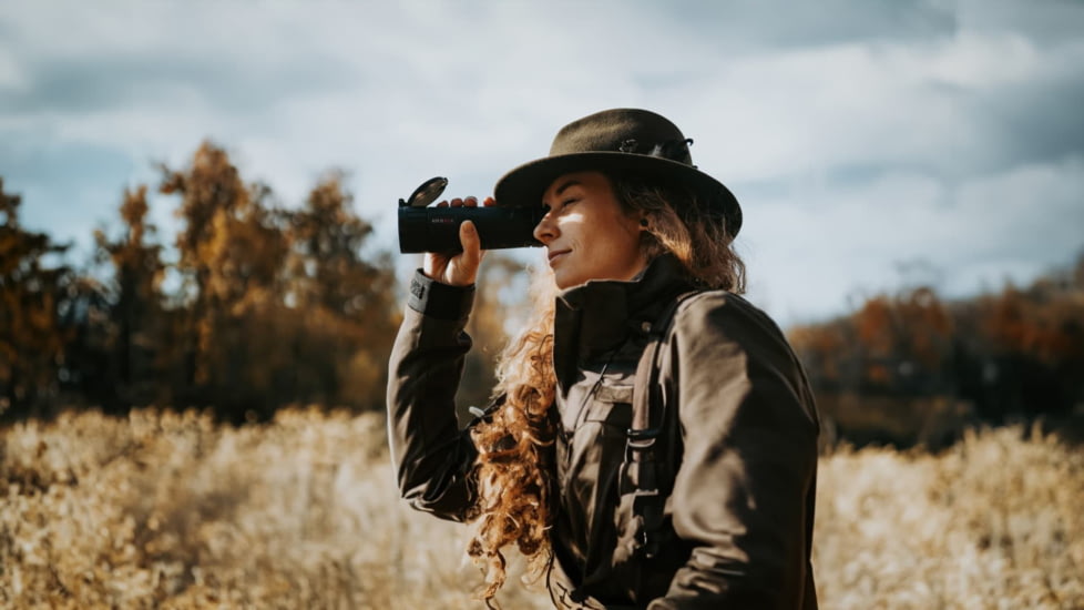 NIGHT PEARL Alor 25 Max II 2-8x25mm Thermal Monocular, 50 Hz, 640x480 px, Black, 2NPALOR25MAXII