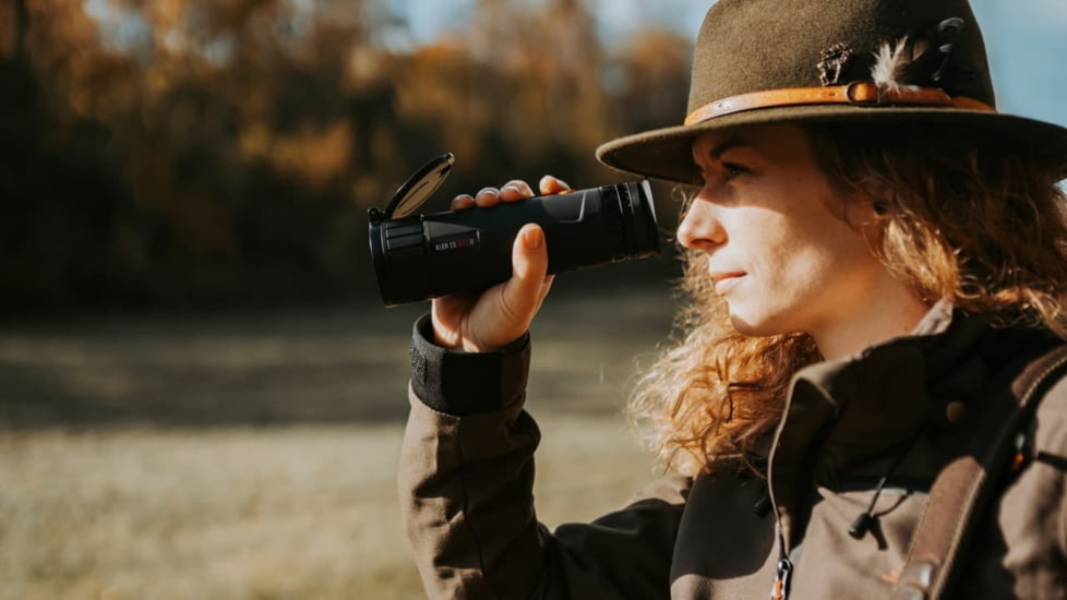 NIGHT PEARL Alor 35 Pro II 4.6-18.4x35mm Thermsl Monocular, 50 Hz, 384x288 px, Black, 2NPALOR35PROII