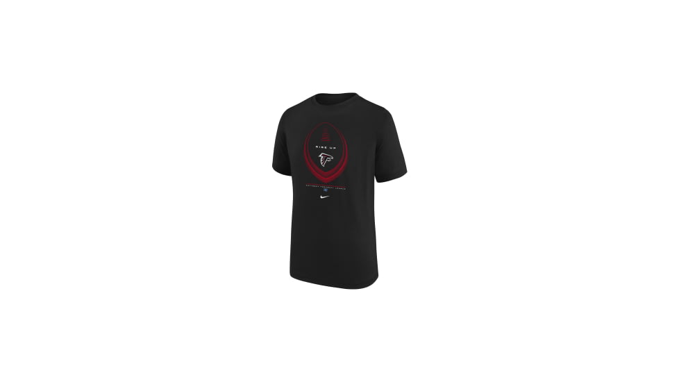 Nike Atlanta Falcons Icon Legend Edition Big Kids Nike Dri-FIT NFL T-Shirt in Black Z1B7NFQFFAL-NAW, Black, S, unisex, 1016045212-00199618003340