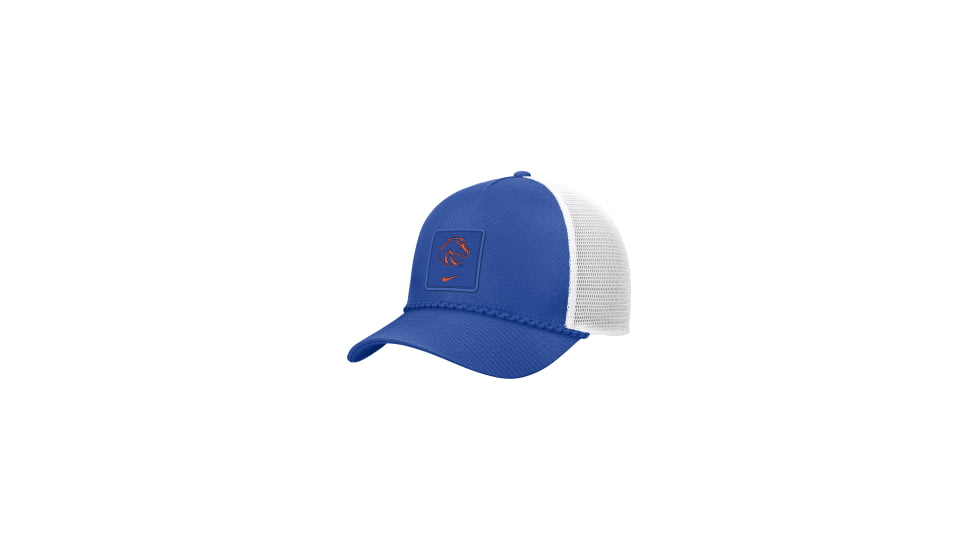 Nike Boise State Sideline Rope Nike Unisex College Trucker Adjustable Hat in Blue C13777C686BOIS-RYL, Blue, One Size, unisex, 1016088267-00198261585937
