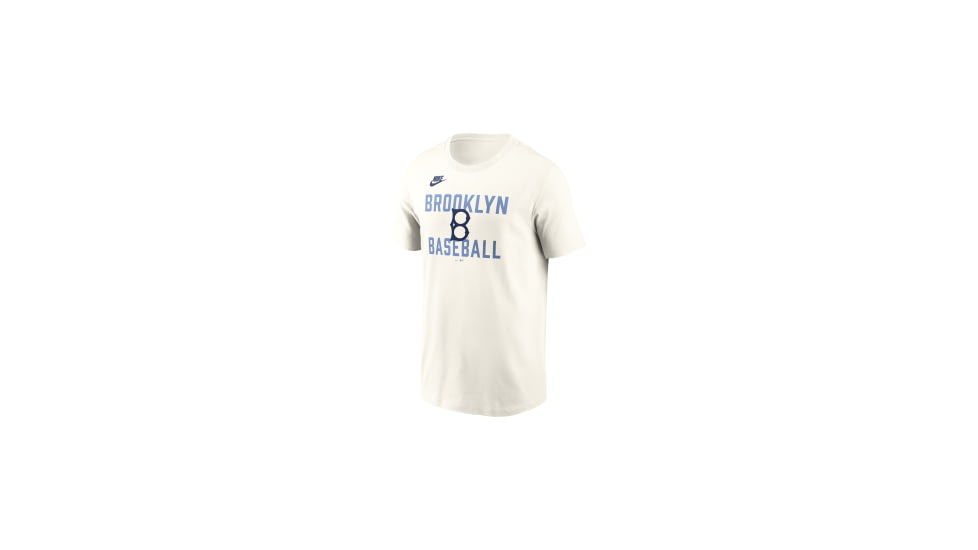 Nike Brooklyn Dodgers Cooperstown 70s Inspired Nike Mens MLB T-Shirt in Brown N19911KKB-9V0, Brown, S, male, 1016048169-00198984447918