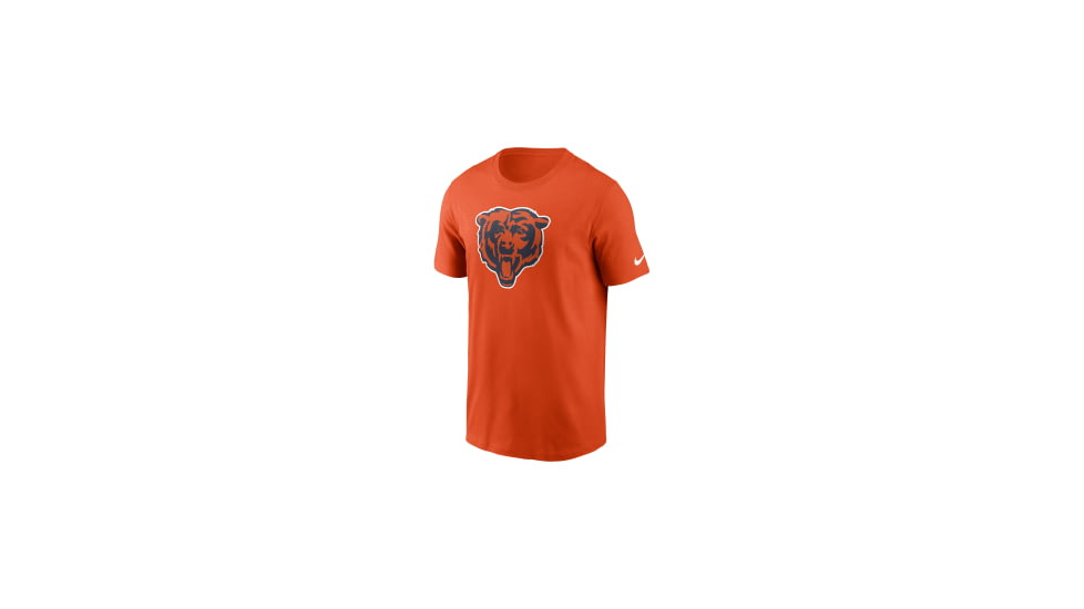Nike Chicago Bears Logo Essential Nike Mens NFL T-Shirt in Orange N19989M7Q-UXR, Orange, S, male, 1016030627-00199137241599