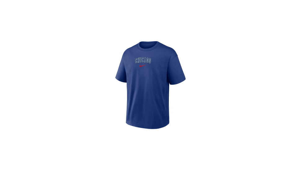 Nike Chicago Cubs City Name Max90 Nike Mens MLB T-Shirt in Blue 04T64EWEJ-20N, Blue, 2XL, male, 1016047963-00198984444863