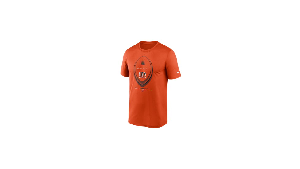 Nike Cincinnati Bengals Legend Icon Nike Mens Dri-FIT NFL T-Shirt in Orange NKGK89M9A-NDB, Orange, M, male, 1016031090-00199137244842