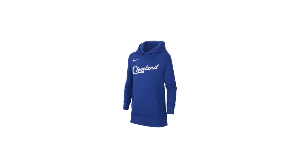 Nike Cleveland Cavaliers City Edition Big Kids Nike NBA Pullover Hoodie in Blue 9Z2B7BAZQ-1CV, Blue, L, male, 12707590-00192759388994