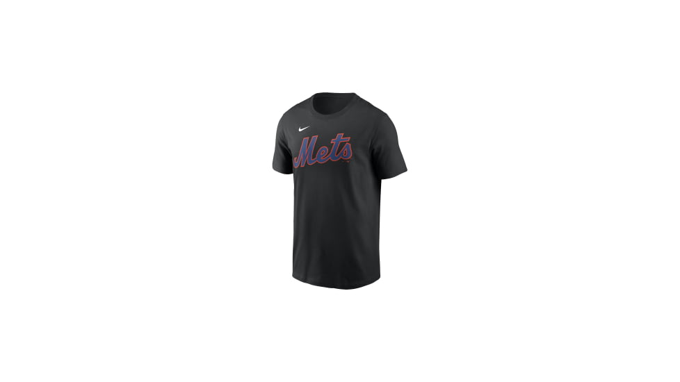 Nike Francisco Lindor New York Mets Fuse Nike Mens MLB T-Shirt in Black N19900ANM9-YK4, Black, 2XL, male, 1015939603-00197833946718
