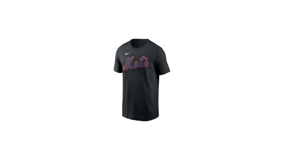 Nike Francisco Lindor New York Mets Nike Mens MLB T-Shirt in Black N19900ANM9-736, Black, S, male, 1015981773-00198910647887