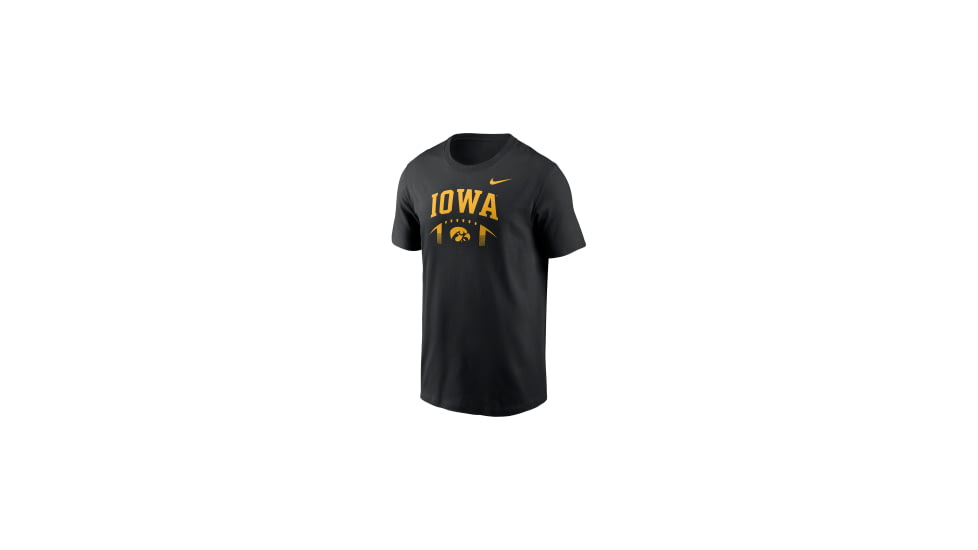 Nike Iowa Primetime Football Icon Nike Mens College T-Shirt in Black N19900AIA-MDT, Black, 2XL, male, 1016090943-00199295534021
