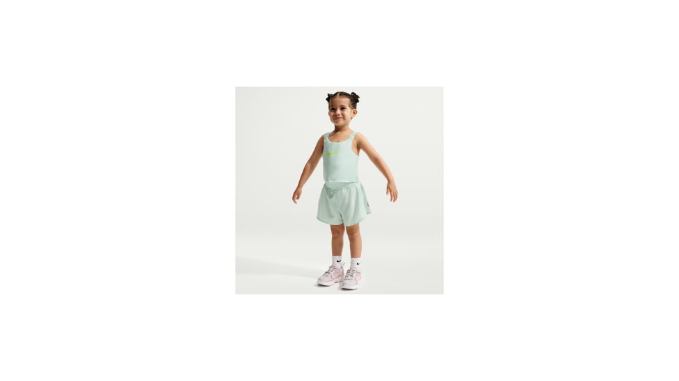 Nike Nike Bold Play Toddler Dri-FIT Tank Top and Shorts Set in Green 26N909-E8U, Green, 4T, female, 1016005463-00199012504177