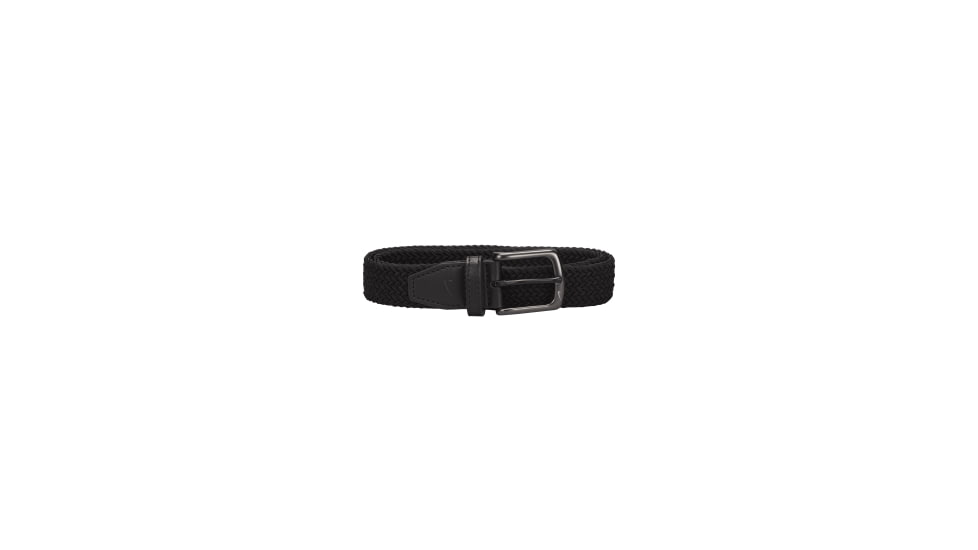 Nike Nike Kids Stretch Woven Golf Belt in Black BS5045-001, Black, L, male, 1014220766-00840128139325