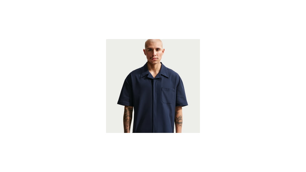 Nike Nike Mens 24.7 PerfectStretch Dri-FIT UV Button-Up Shirt in Blue IF2734-451, Blue, 2XL Tall, male, 1015866064-00198728646676
