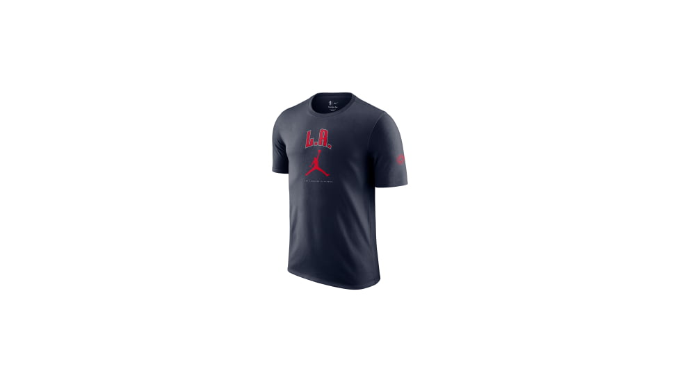 Nike Nike Mens LA Clippers Essential Jordan NBA T-Shirt in Blue HQ1236-419, Blue, S, male, 1015705626-00197862290660