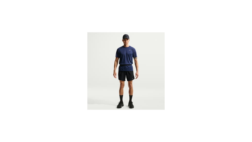 Nike Nike Mens Stride Dri-FIT 7" Brief-Lined Running Shorts in Black IF2046-010, Black, L, male, 1015830572-00198488520308