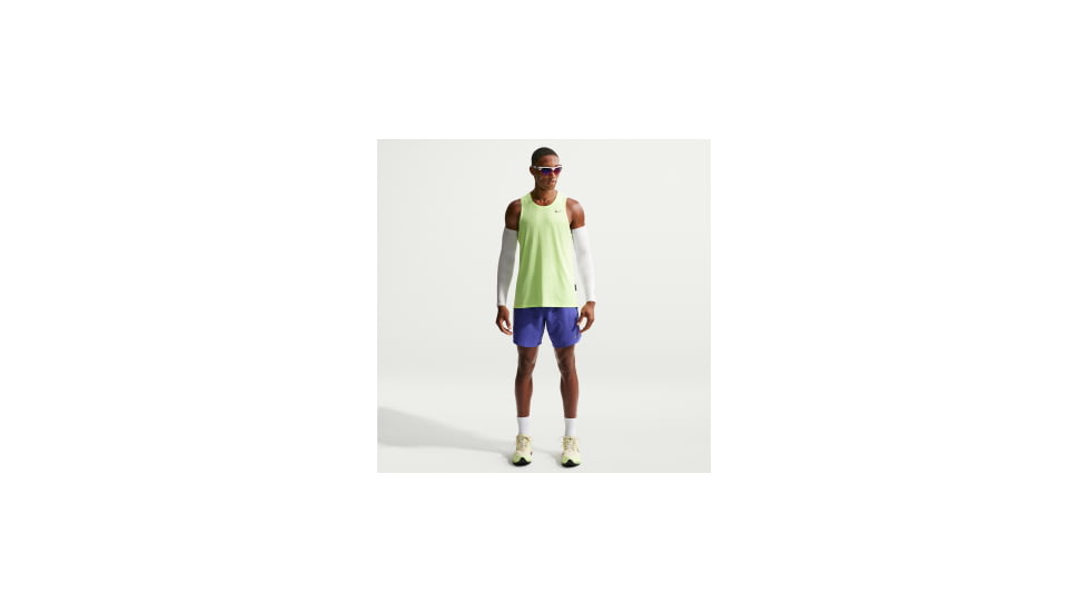 Nike Nike Mens Stride Dri-FIT 7" Brief-Lined Running Shorts in Blue IF2046-430, Blue, M, male, 1015866658-00198728731624